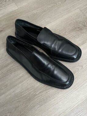 Cole Haan Black Leather Slip-On Loafers men’s size 10.5